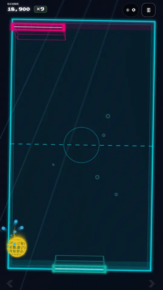 Cyber Rally 3D mid-rally with the score multiplier climbing